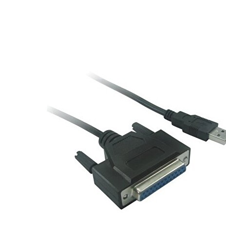 PremiumCord Konvertor USB 2.0 na paralelní port DB25F