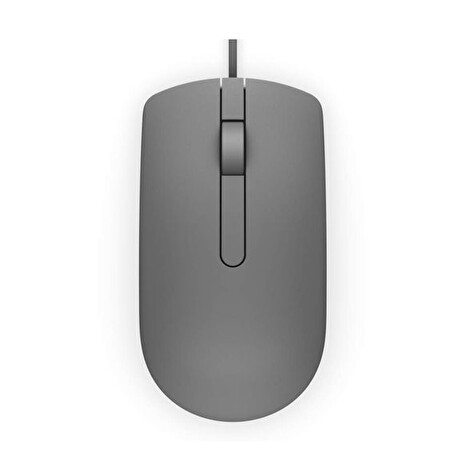 DELL MS116/ myš/ optická/ 2 tlačítka + rolovací/ USB/ šedá