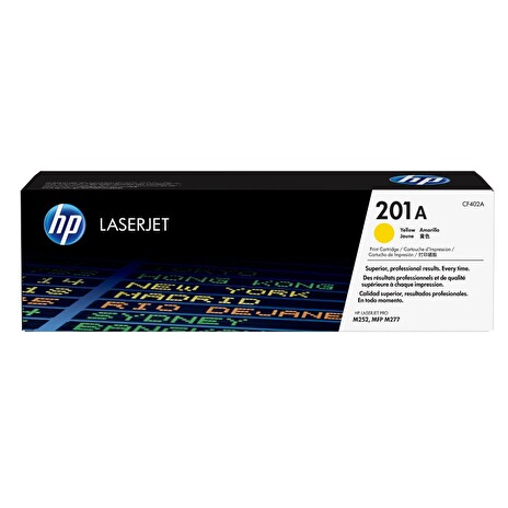 HP tisková kazeta 201A žlutá CF402A originál