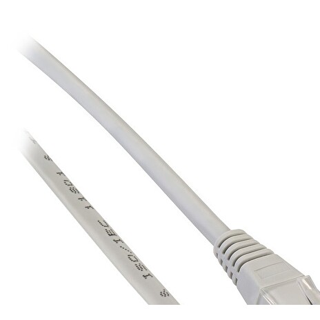 Solarix Kabel Patch UTP c6 10m šedý s och., non-snag-proof