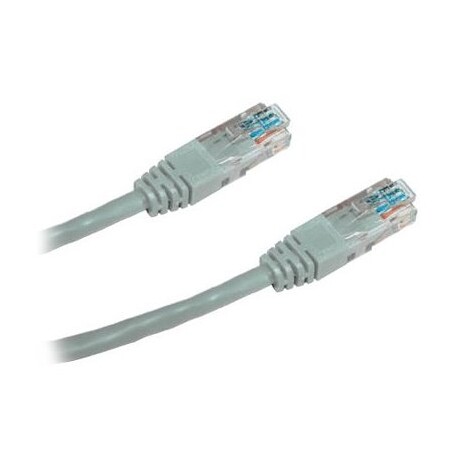 DATACOM Patch kabel UTP CAT5E 10m šedý