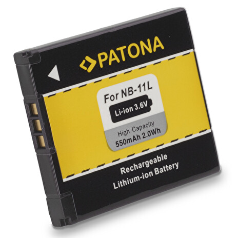 Fotobaterie Patona pro Canon NB11L 550mAh Li-Ion