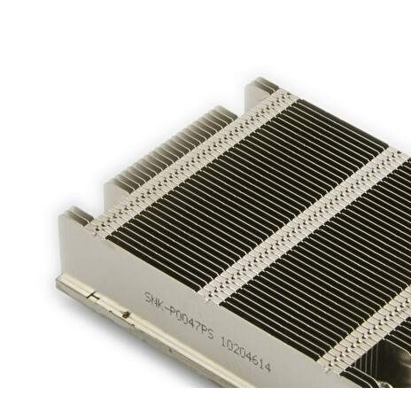 SUPERMICRO 1U Passive CPU Heat Sink s2011 for X9 Generation Motherboards w/ Narrow ILM