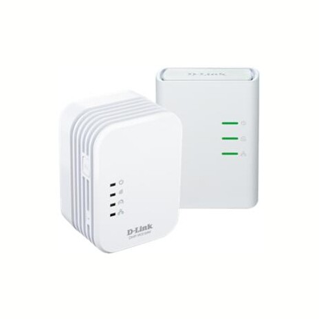 D-link DHP-W311AV/E PowerLine AV 500 Wireless N Mini Extender, QoS, Common Connect Button, WPS starter kit