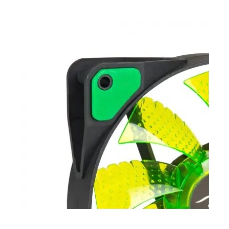 Akyga Ventilátor 12cm LED zelený