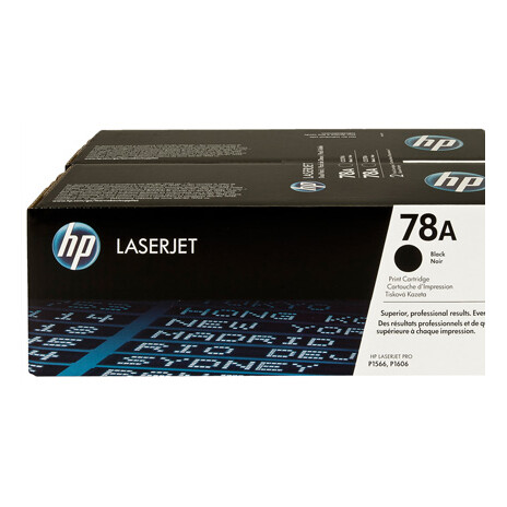 HP CE278AD - toner, černý pro HP LaserJet Pro M15/P1606dn/P1566, 2pack, 2x2100 str.