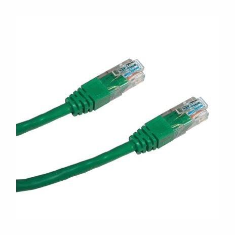 DATACOM Patch kabel UTP CAT6 0,25m zelený