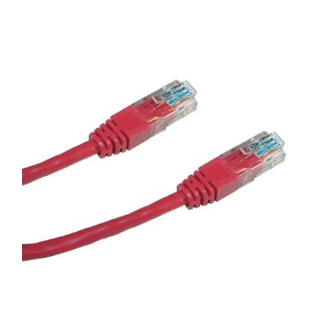 DATACOM Patch kabel UTP CAT6 0,25m červený