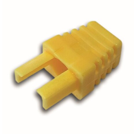 DATACOM Manžetka pro plug RJ45 žlutá