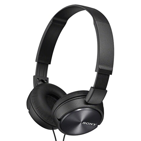 SONY sluchátka náhlavní MDRZX310B/ drátová/ 3,5mm jack/ citlivost 98 dB/mW/ černá