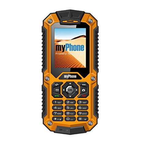 myPhone HAMMER 2" /Dual SIM/32MB/IP67/oranžový