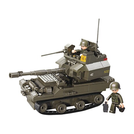 SLUBAN stavebnice Tank T-90, 171 dílků (kompatibilní s LEGO)