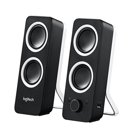 LOGITECH repro Z200 Multimedia Speakers/ 2.0/ 10W/ 3.5mm jack/ Midnight black-černý