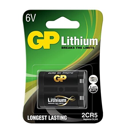 GP lithiová baterie 6V 2CR5 1ks
