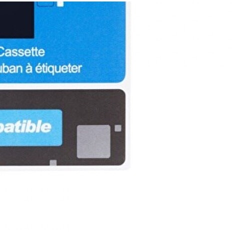 PRINTLINE kompatibilní páska s DYMO, 45014, S0720540,12mm, 7m, modrý tisk/bílý podklad, D1