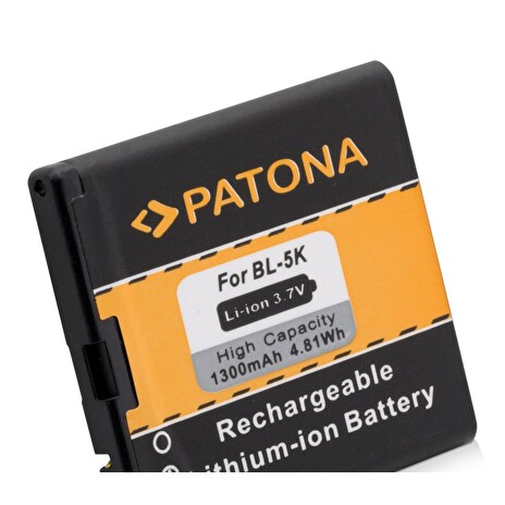PATONA baterie pro mobilní telefon Nokia BL-5K 1300mAh 3,7V Li-Ion