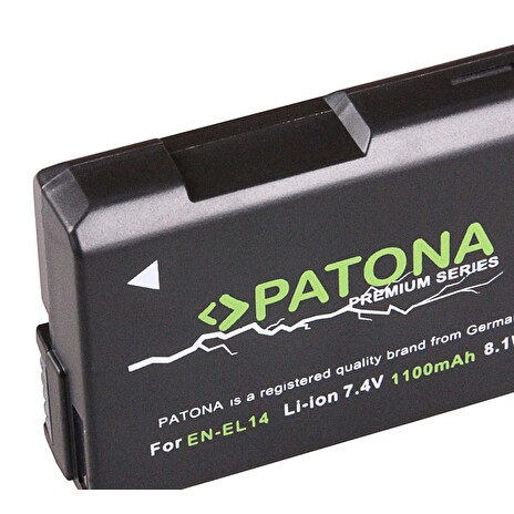 PATONA baterie pro foto Nikon EN-EL14 1050mAh Li-Ion Premium