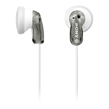 SONY sluchátka do uší MDRE9LPH/ drátová/ 3,5mm jack/ citlivost 104 dB/mW/ šedá