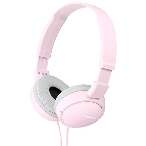 SONY sluchátka náhlavní MDRZX110/ drátová/ 3,5mm jack/ citlivost 98 dB/mW/ růžová