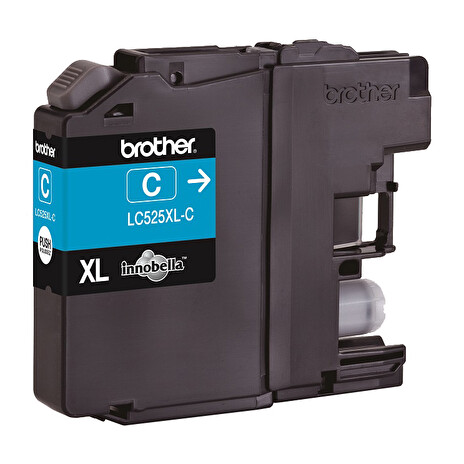 BROTHER inkoustová náplň LC-525XLC/ Azurová/ 1300 stran