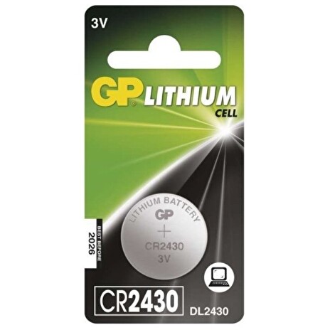 GP lithiová baterie 3V CR2430 1ks