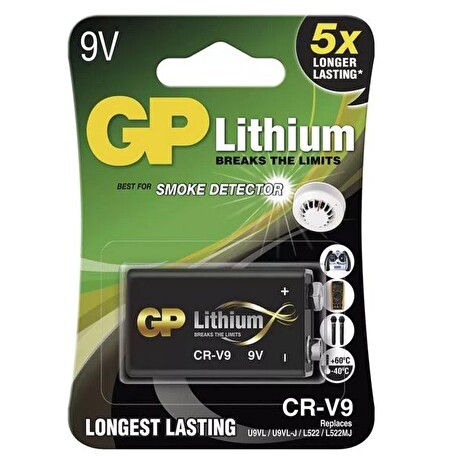 GP lithiová baterie 9V CR-V9 1ks blistr