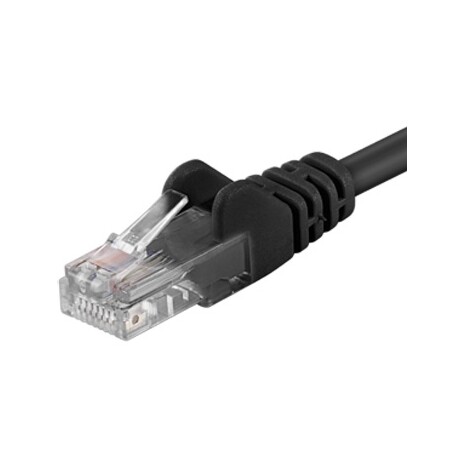 PREMIUMCORD Patch kabel UTP RJ45-RJ45 CAT5e 2m černá