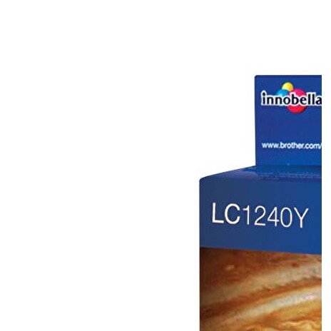 BROTHER inkoustová náplň LC-1240Y/ Žlutá/ 600 stran