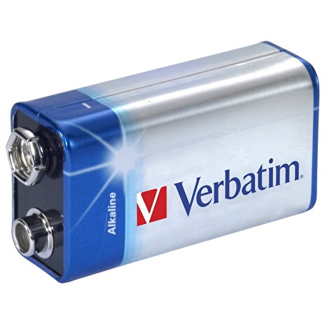 VERBATIM alkalická baterie 9V (6LR61)/ blister 1ks