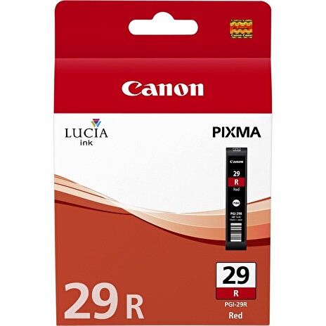Inkoustová náplň Canon PGI29 (PGI-29) Red | Pixma PRO-1