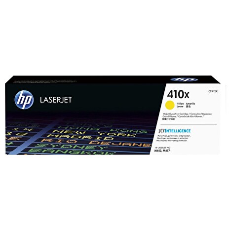 HP CF412X - NO 410X - toner yellow (žlutý) pro HP LJ PRO M452/477, 5.000 str.