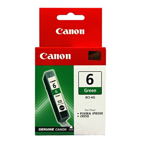 Inkoustová náplň Canon BCI6G (BCI-6G) zelená | i9950