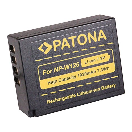 PATONA baterie pro foto Fuji NP-W126 1100mAh Li-Ion