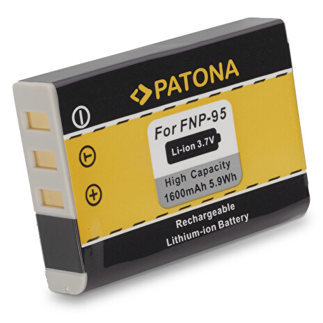 Fotobaterie Patona pro Fuji NP-95 1600mAh Li-Ion
