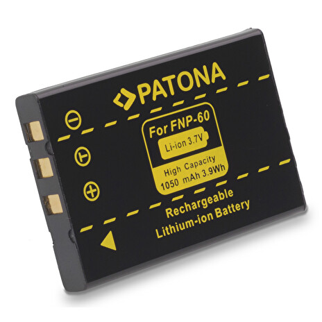 PATONA baterie pro foto Fuji NP-60 1050mAh