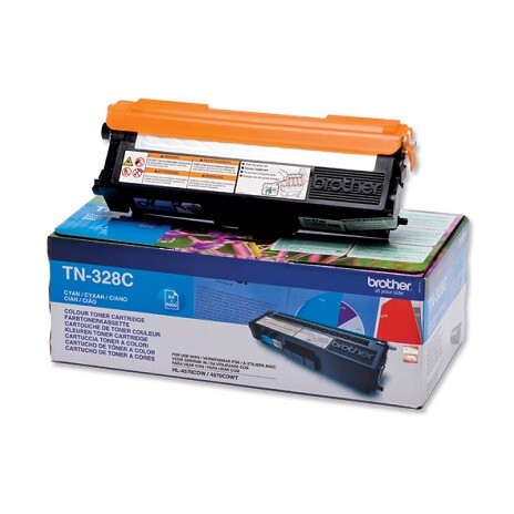 Brother - TN-328C, toner azurový (6 000 str.) - pouze pro HL 4570CDW, MFC-9970CDN