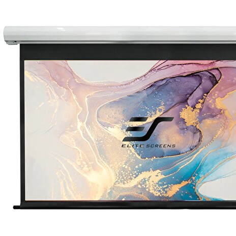 ELITE SCREENS plátno elektrické motorové 120" (304,8cm)/ 16:9/ 149,6×265,7cm/ case bílý/ 20" drop/ Fiber Glass