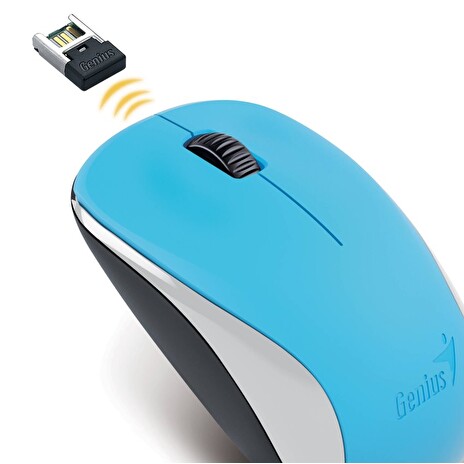 GENIUS NX-7000/ 1200 dpi/ Blue-Eye senzor/ bezdrátová/ modrá