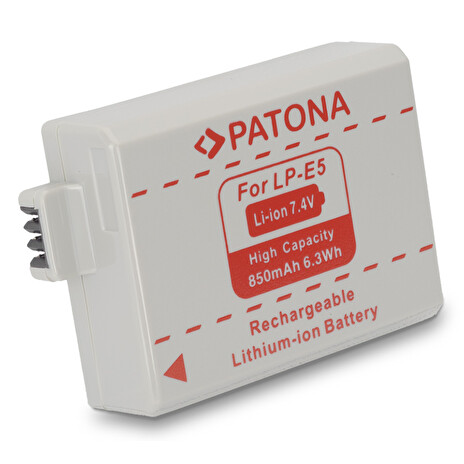 Patona fotobaterie pro Canon LP-E5 850mAh Li-Ion