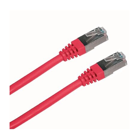 DATACOM Patch kabel FTP CAT5E 0,5m červený