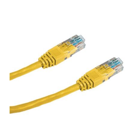 DATACOM Patch kabel UTP CAT5E 3m žlutý