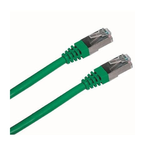 DATACOM Patch kabel FTP CAT5E 1m zelený