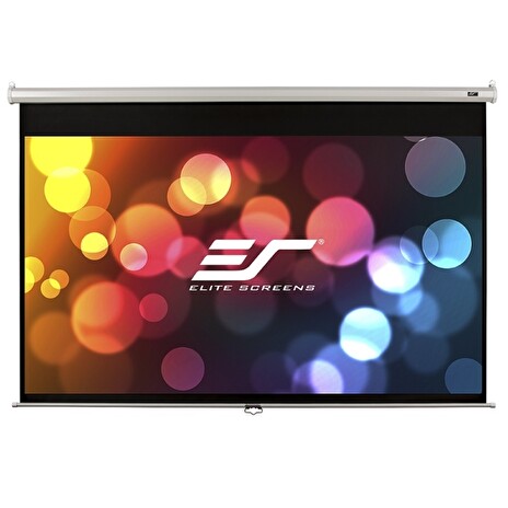 ELITE SCREENS plátno roleta 100" (254cm)/ 16:9/ 124,5×221cm/ gain 1.1/ case bílý