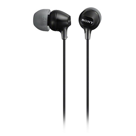 SONY sluchátka do uší MDREX15LPB/ drátová/ 3,5mm jack/ citlivost 100 dB/mW/ černá