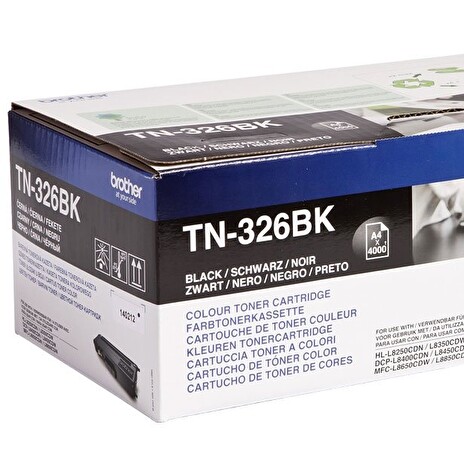 BROTHER tonerová kazeta TN-326BK/ DCP-L8400,L8450/ HL-L8250,L8350/ MFC-L8650,L8850/ 4000 stránek/ černý