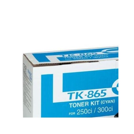 Kyocera toner TK-865C/ TASKalfa 250ci/ 12 000 stran/ azurový