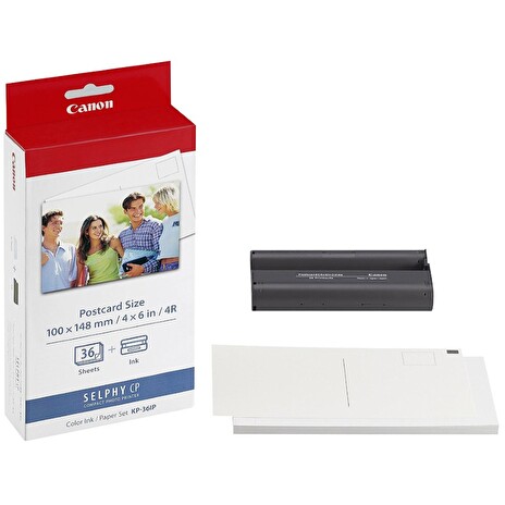 Papír + inkoust Canon Ink Label Set [ 100x148mm, 36 listů, CP100/200/220/300/330