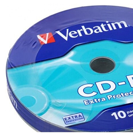 VERBATIM CD-R 80 700MB/ 52x/ WRAP EXTRA PROTECTION/ 10pack/ bulk box