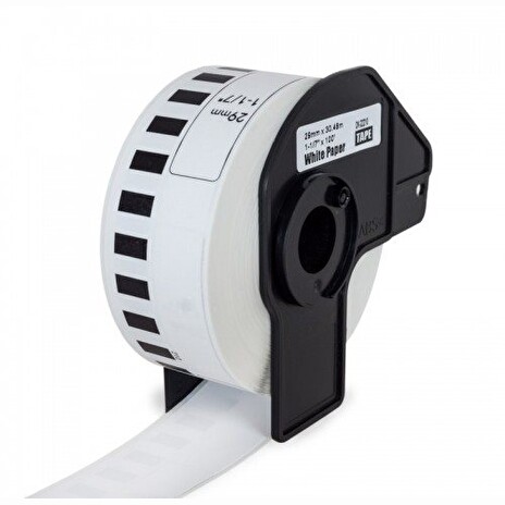 PRINTLINE kompatibilní etikety s Brother DK-22210, papírová role 29 x 30,48m