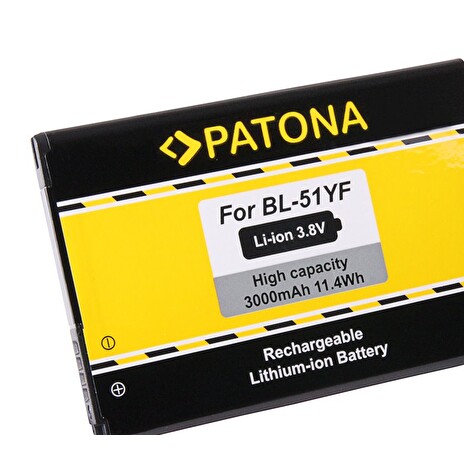 PATONA baterie pro mobilní telefon LG G4 BL-51YF 3000mAh 3,8V Li-Ion